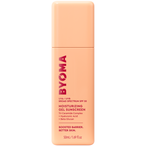 BYOMA Moisturizing Gel Sunscreen SPF 30, Barrier Repair, 50ml